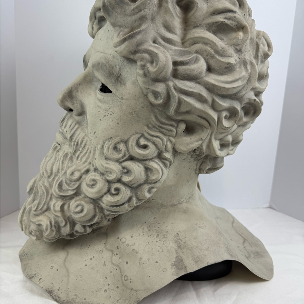 Classic Gray Bust Sculpture